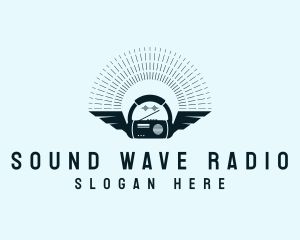 Radio - Radio Streaming Music logo design