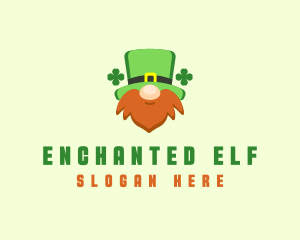 Irish Leprechaun Beard logo design