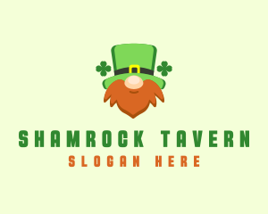 Irish Leprechaun Beard logo design