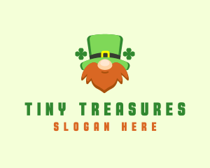 Irish Leprechaun Beard logo design