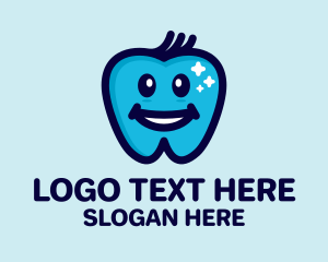 Sparkling - Happy Clean Tooth logo design