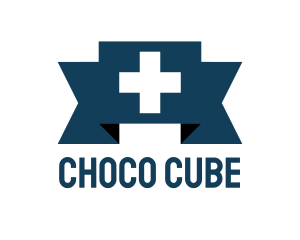 Switzerland - Medical Cross Ribbon logo design