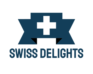 Swiss - Medical Cross Ribbon logo design