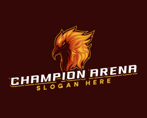 Tournaments - Phoenix Bird Team logo design