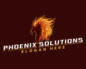 Phoenix Bird Team logo design