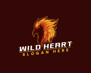 Phoenix Bird Team logo design