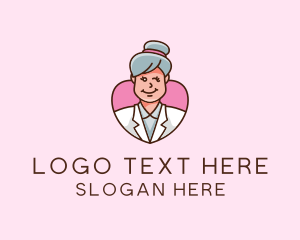 Hospital Worker - Medical Doctor Nurse Care logo design