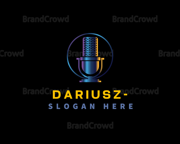 Microphone Media Studio Logo
