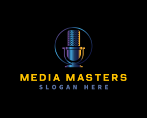 Media - Microphone Media Studio logo design