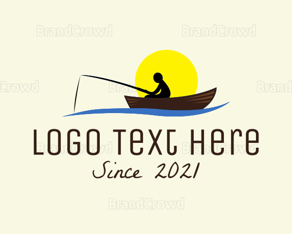 Sunset Fishing Leisure Logo