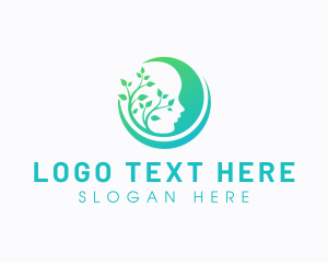 Hand - Mental Psychologist Plant logo design