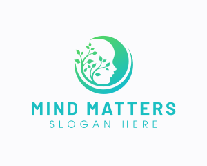 Psychologist - Mental Psychologist Plant logo design