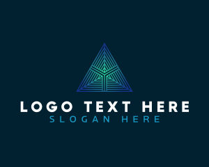 Premium - Pyramid Professional Corporate logo design