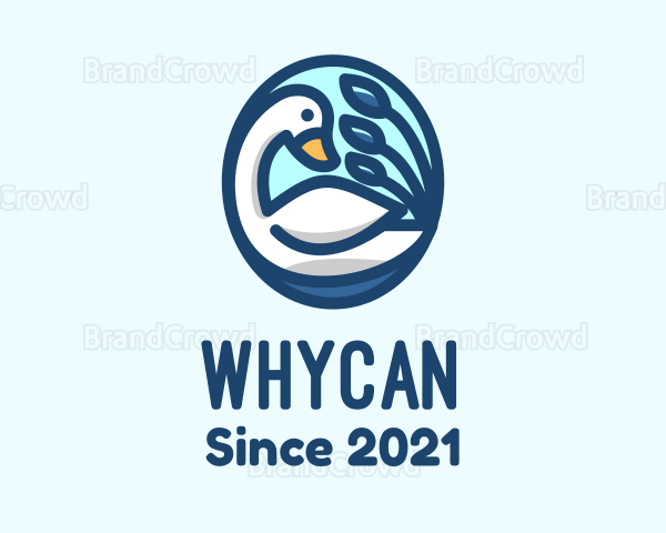 Blue Lake Swan Logo