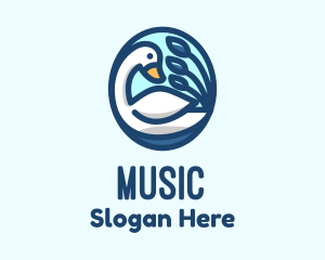 Blue Lake Swan Logo