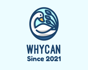 Blue - Blue Lake Swan logo design