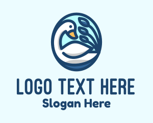 Blue Lake Swan Logo