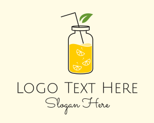 Beverage - Lemon Leaf Juice logo design