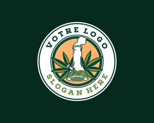 Supply - Marijuana Weed Bong logo design