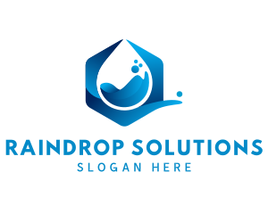 Drop - Drop Liquid Water logo design