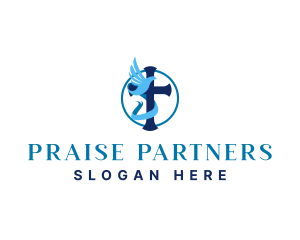 Praise - Catholic Holy Cross logo design