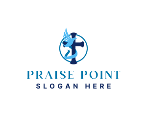 Praise - Catholic Holy Cross logo design