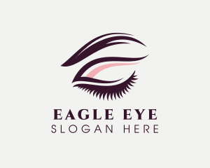 Eye Makeup Beauty logo design