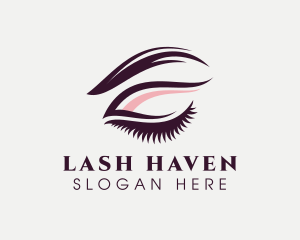 Eye Makeup Beauty logo design