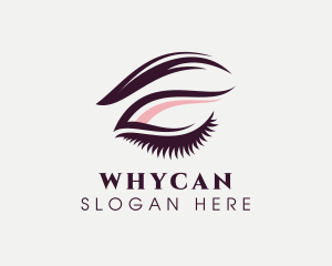 Beauty Blogger - Eye Makeup Glam logo design