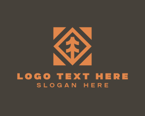 Conifer - Conifer Tree Plant Woods logo design