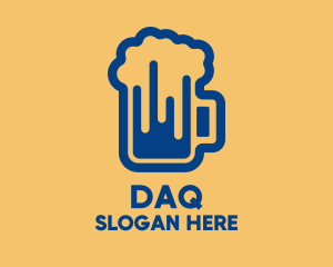 Modern Beer Pub  Logo