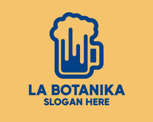 Brewer - Modern Beer Pub logo design