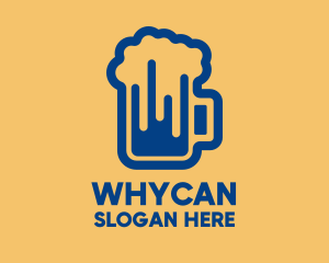 Draught Beer - Modern Beer Pub logo design