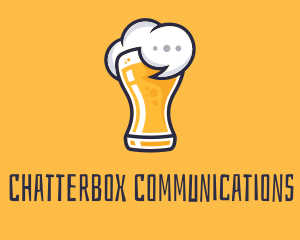 Talk - Beer Drunk Talk logo design