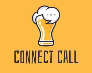 Beer Drunk Talk logo design