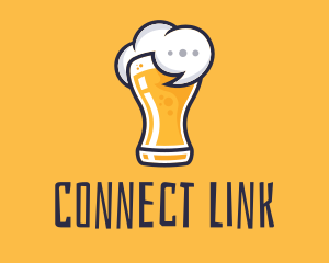 Beer Drunk Talk logo design