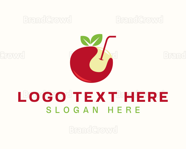 Apple Fruit Juice Logo