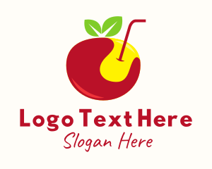 Apple Fruit Juice  Logo