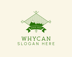 Mountain Hiking Camp Logo