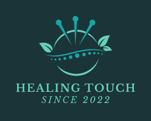 Acupuncturist - Dry Needling Acupuncture Treatment logo design