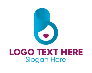 Gynecologist - Mother Pregnancy Love logo design