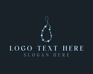 Handcrafted Beaded Necklace Logo