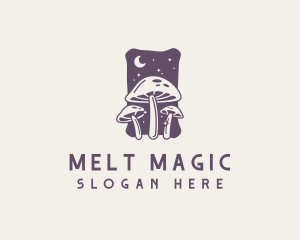 Magical Mushroom Fungus logo design