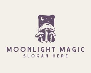 Magical Mushroom Fungus logo design