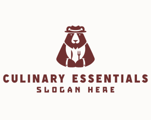 Bear Culinary Restaurant logo design