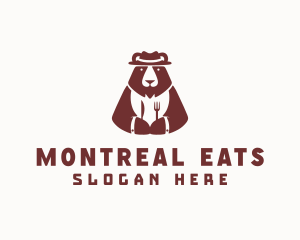 Bear Culinary Restaurant logo design