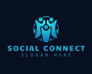 Social - United Social Group logo design