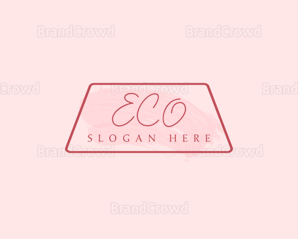 Woman Cosmetics Fashion Logo