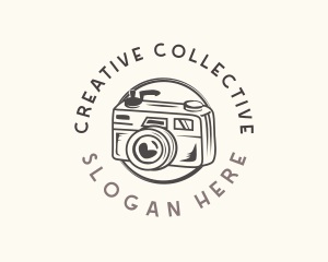 Film Camera Photography logo design