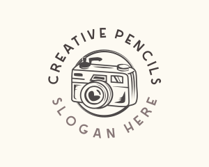 Film Camera Photography logo design